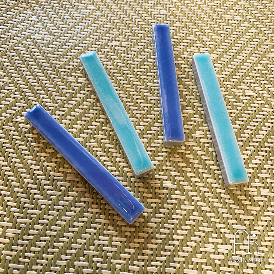 雙色復古馬賽克磁磚磁鐵 4入-細節圖3