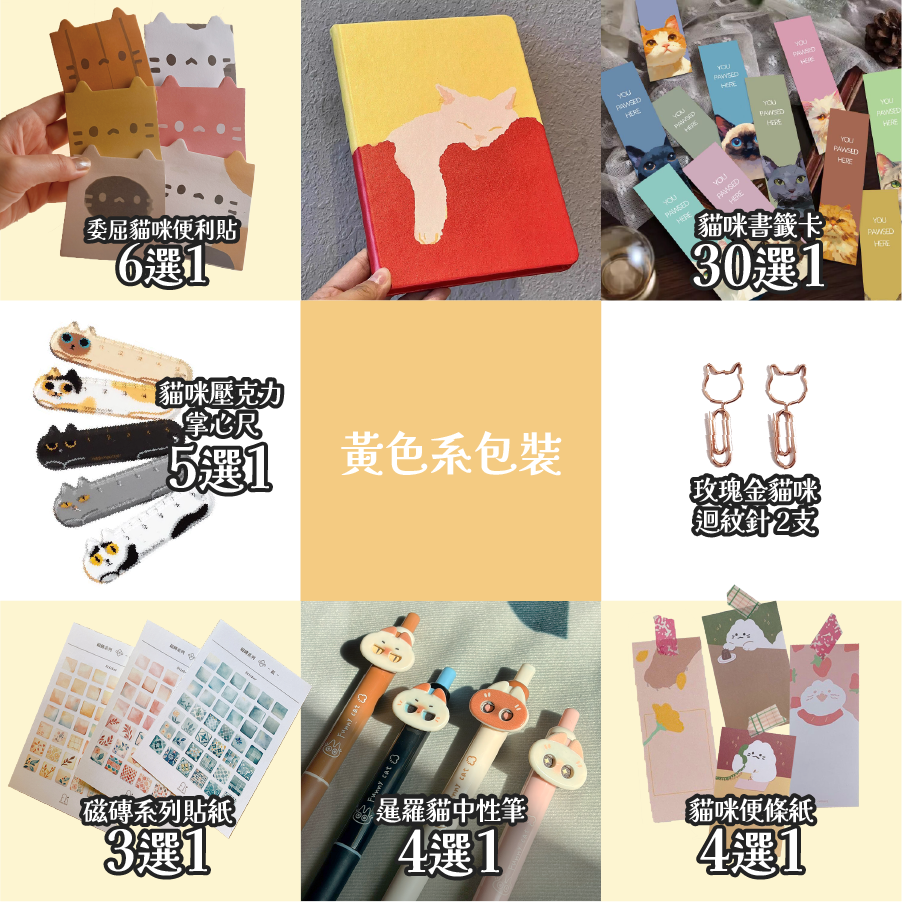 精美文具大禮包（闆娘幫你自由配）-細節圖7