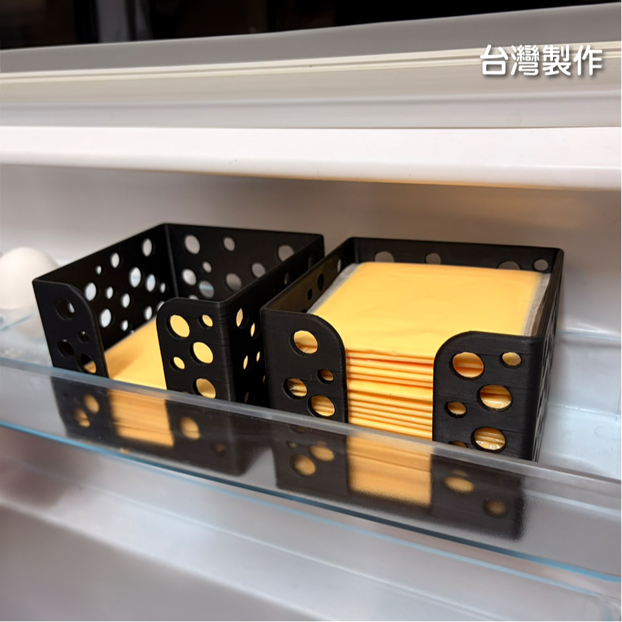起司造型切片收納盒-細節圖2