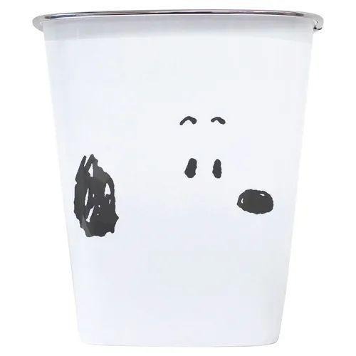 【飛魚愛日貨】Snoopy史努比雙面表情收納桶｜垃圾桶／玩具收納-細節圖2