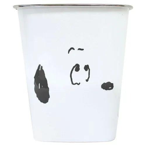 【飛魚愛日貨】Snoopy史努比雙面表情收納桶｜垃圾桶／玩具收納-細節圖3