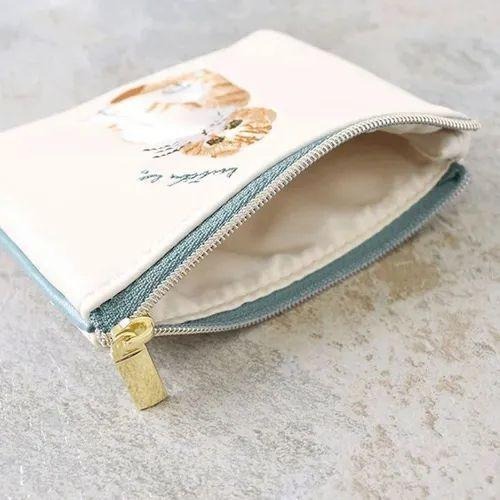 【飛魚愛日貨】貓咪刺繡零錢包｜小物收納-細節圖4