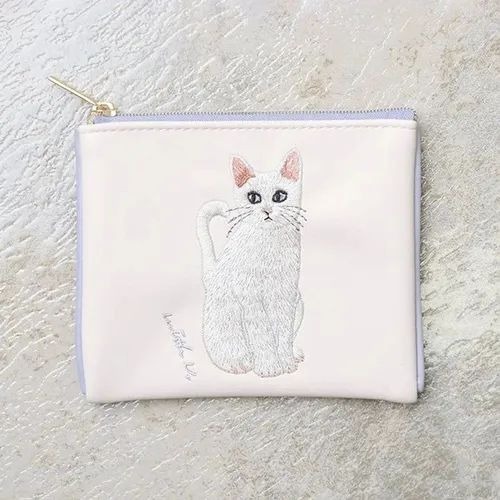 【飛魚愛日貨】貓咪刺繡零錢包｜小物收納-規格圖4