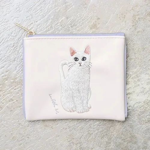 【飛魚愛日貨】貓咪刺繡零錢包｜小物收納-規格圖4