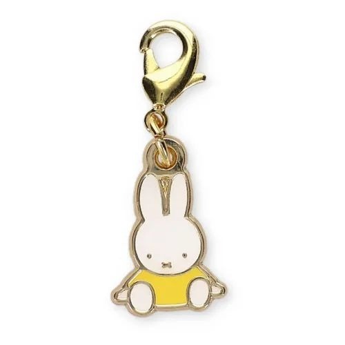 【飛魚愛日貨】Miffy米飛兔金屬小掛飾｜包包/鑰匙/手機裝飾-規格圖1