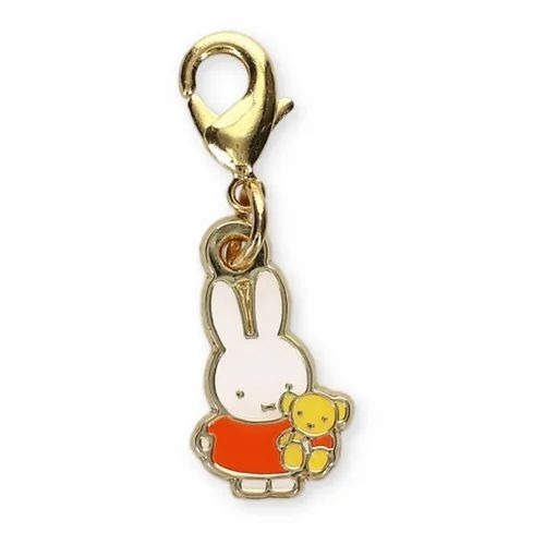 【飛魚愛日貨】Miffy米飛兔金屬小掛飾｜包包/鑰匙/手機裝飾-規格圖1