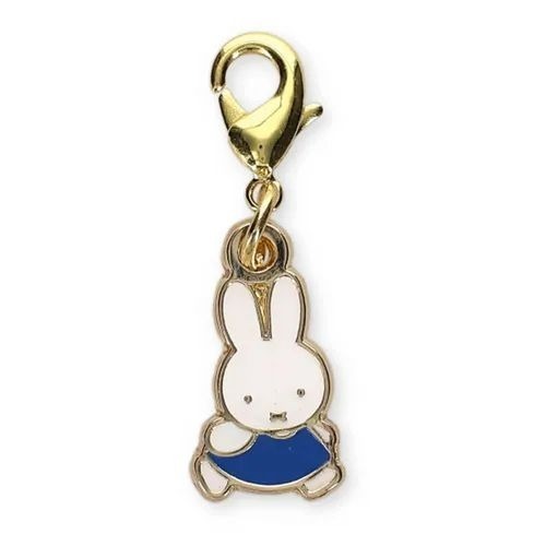 【飛魚愛日貨】Miffy米飛兔金屬小掛飾｜包包/鑰匙/手機裝飾-規格圖1