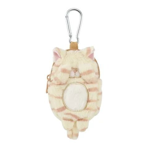 【飛魚愛日貨】害羞貓咪小物包｜口紅包／耳機套-規格圖8