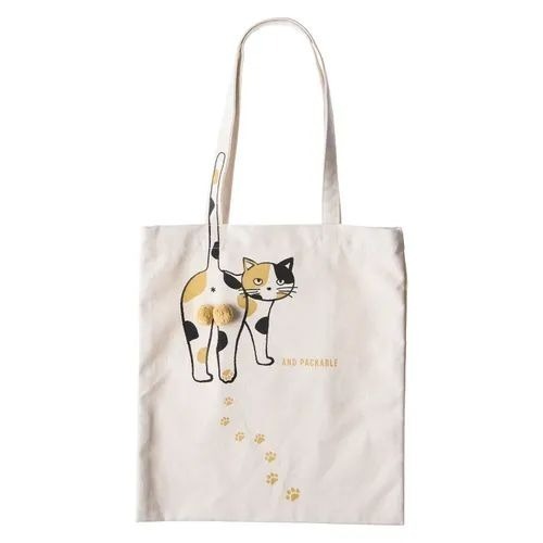 三花貓帆布包