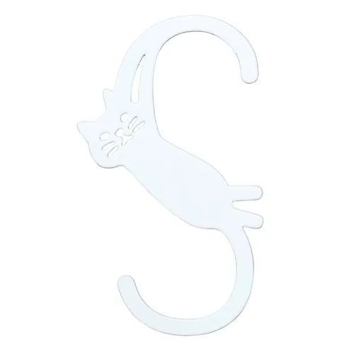 【飛魚愛日貨】簡約貓咪造型S 掛勾-規格圖3