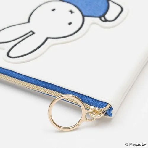 【預購】Miffy米飛兔皮革零錢包-細節圖4