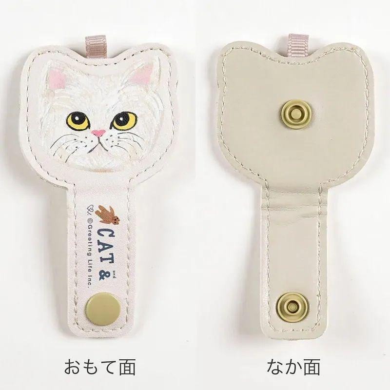 【飛魚愛日貨】貓咪造型捲線器(2入)-細節圖2