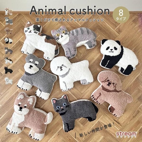 【飛魚愛日貨】可愛動物靠墊 靠枕 抱枕-細節圖2