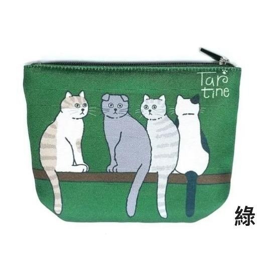 【飛魚愛日貨】タルティーヌ系列—貓咪化妝包-細節圖2