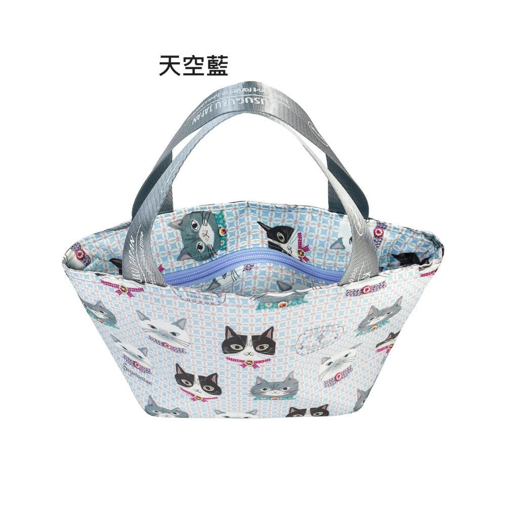 【飛魚愛日貨】貓咪保溫保冷餐袋 便當袋-規格圖6