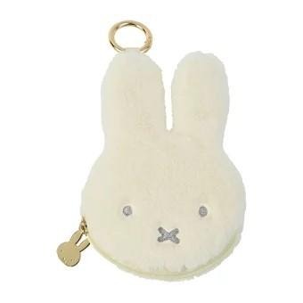 【飛魚愛日貨】米飛兔Miffy造型絨毛零錢包吊飾-細節圖2