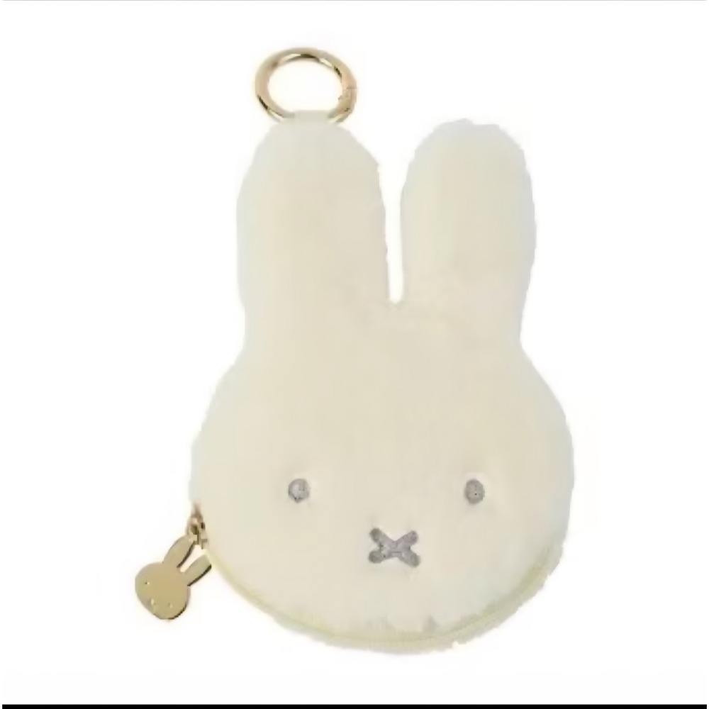 【飛魚愛日貨】米飛兔Miffy造型絨毛零錢包吊飾-規格圖5