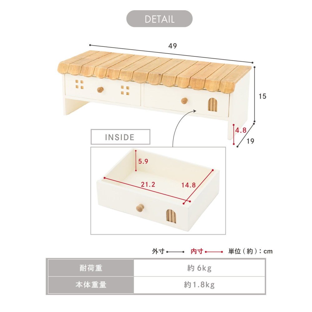 【飛魚愛日貨】小木屋造型銀幕架-細節圖4