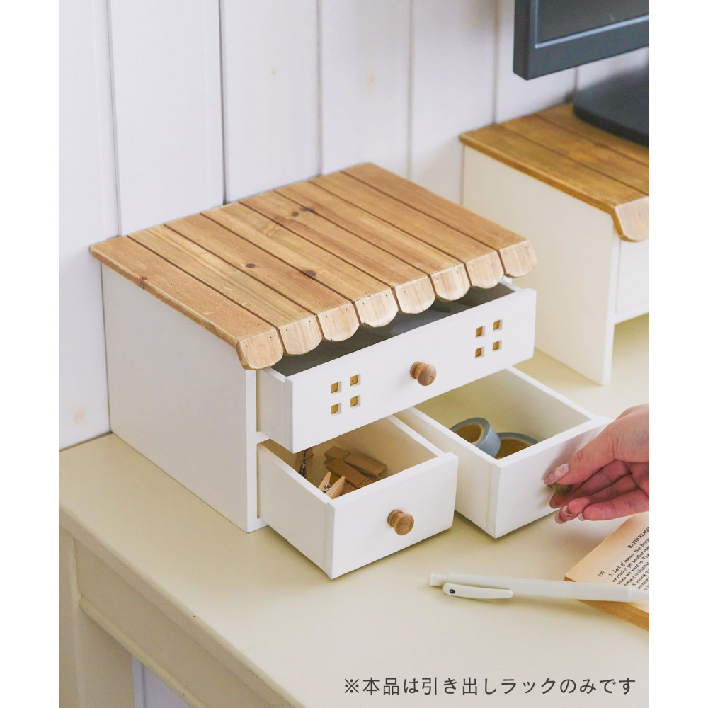 【飛魚愛日貨】小木屋造型銀幕架-細節圖5