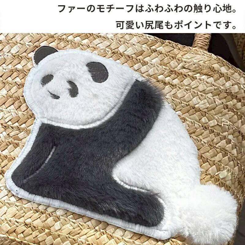 【飛魚愛日貨】毛絨絨動物編織包-細節圖5