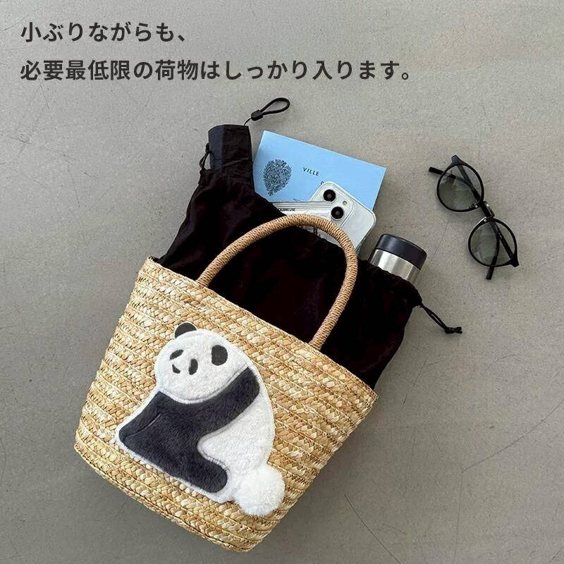 【飛魚愛日貨】毛絨絨動物編織包-細節圖7
