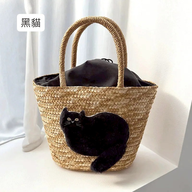 【飛魚愛日貨】毛絨絨動物編織包-規格圖8