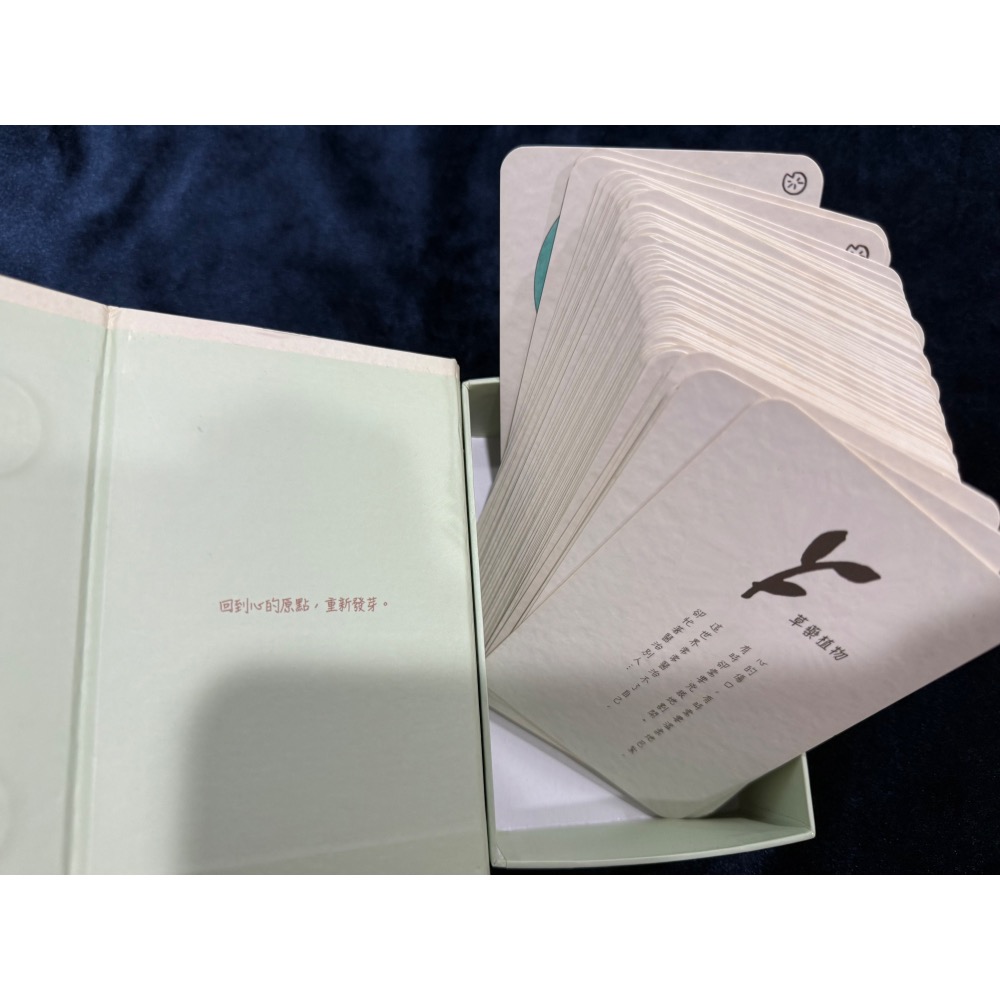 內在森林植物詩畫卡 二手牌卡出清 2018年版-細節圖3