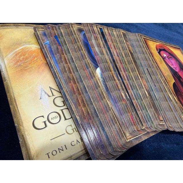 angels gods & goddesses oracle cards 天使/神祇/女神神諭卡 二手牌卡出清-細節圖2