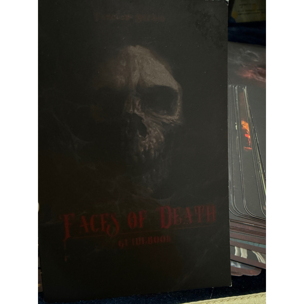死神塔羅｜Faces Death Tarot 二手牌卡出清-細節圖2