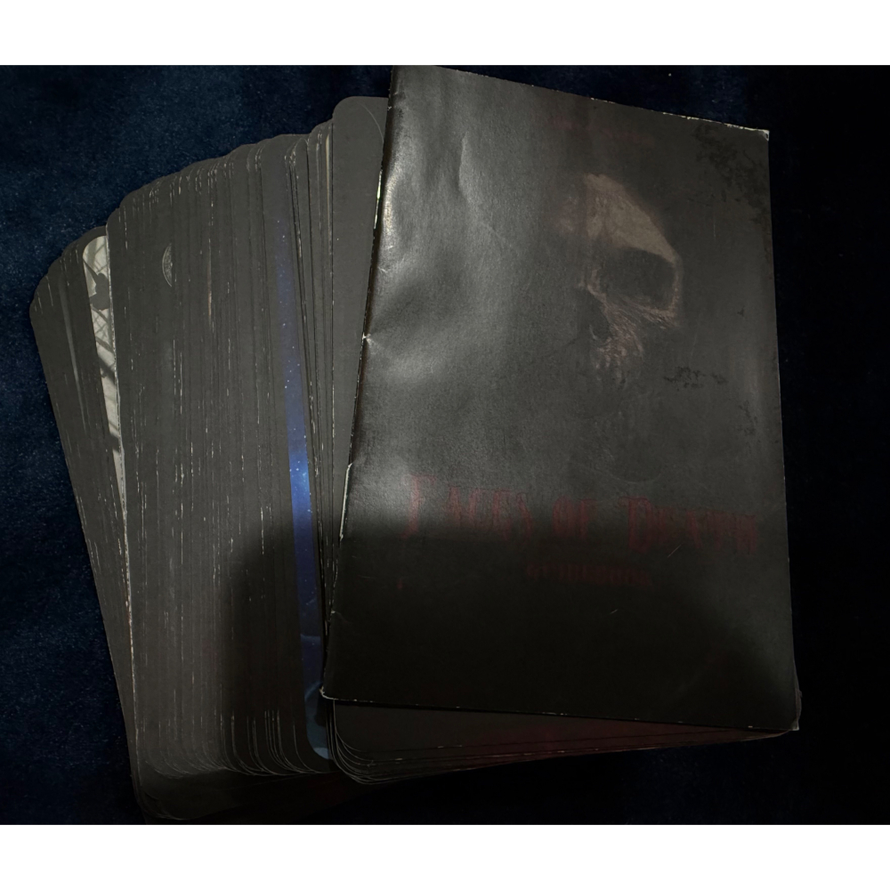 死神塔羅｜Faces Death Tarot 二手牌卡出清-細節圖3