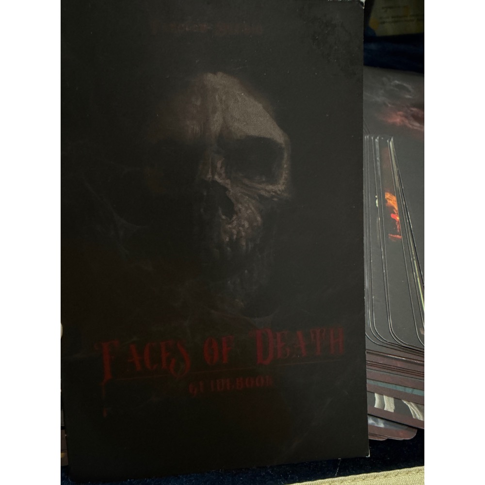 死神塔羅｜Faces Death Tarot 二手牌卡出清-細節圖2