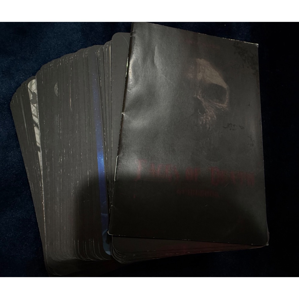 死神塔羅｜Faces Death Tarot 二手牌卡出清-細節圖3