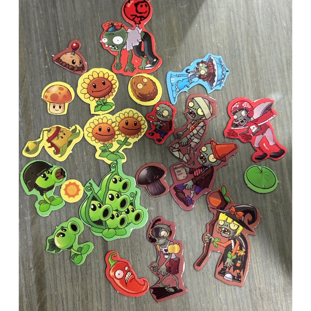 植物大戰殭屍 造型磁鐵 二手-細節圖2