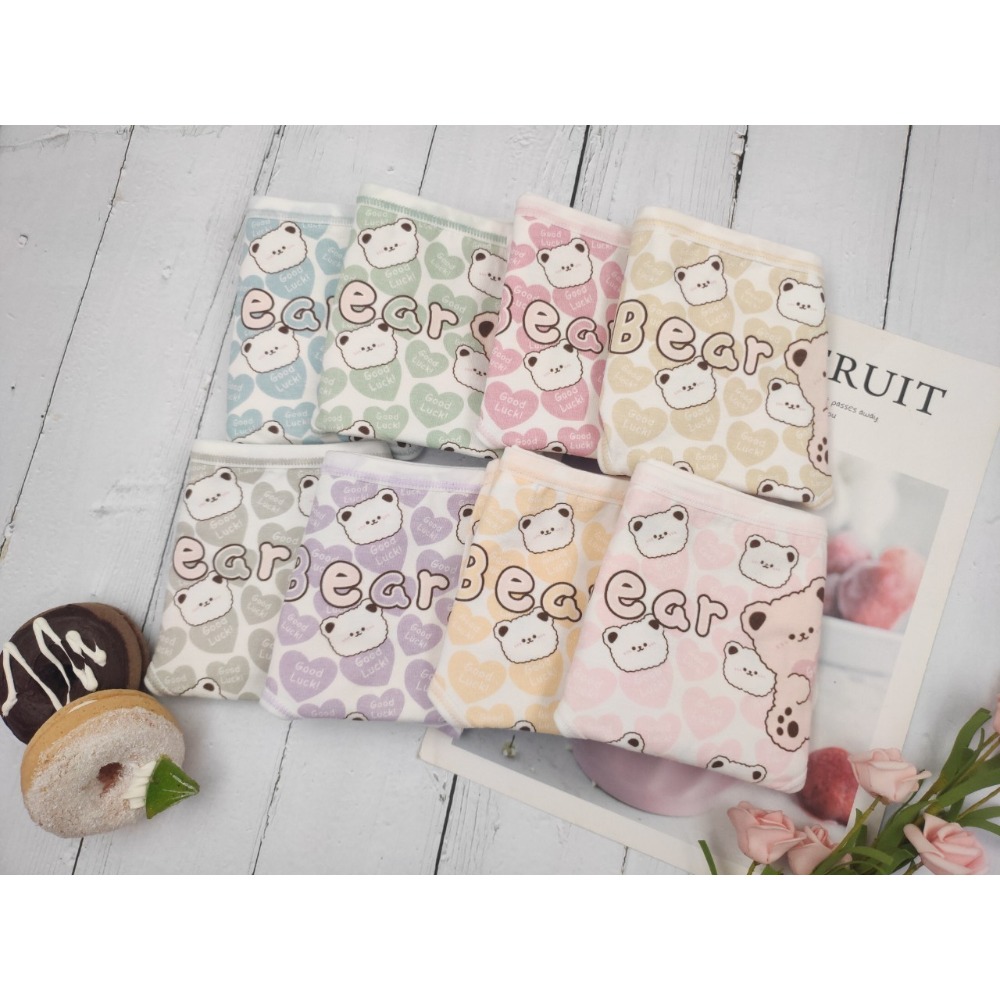 庭兒柑仔店🍊【36ZNL91】M-L 棉質內褲 彈力內褲 卡通內褲 超透氣 三角褲 女生內褲 學生女孩-細節圖7