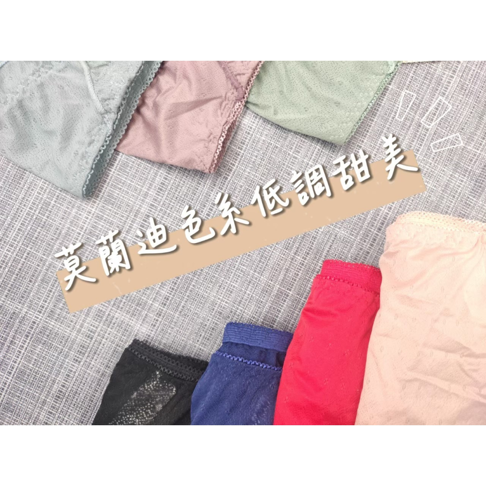 庭兒柑仔店🍊【74HL30】石墨烯 蕾絲褲 M-L 三角褲 性感內褲 低腰內褲 女生內褲 透氣-細節圖2