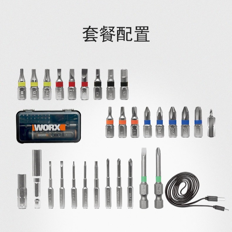 【潭子工具女戰神】威克士WX242 電動螺絲起子機  電動鎖鎖傢俱螺絲 0.5-5Nm 精密作業-細節圖4