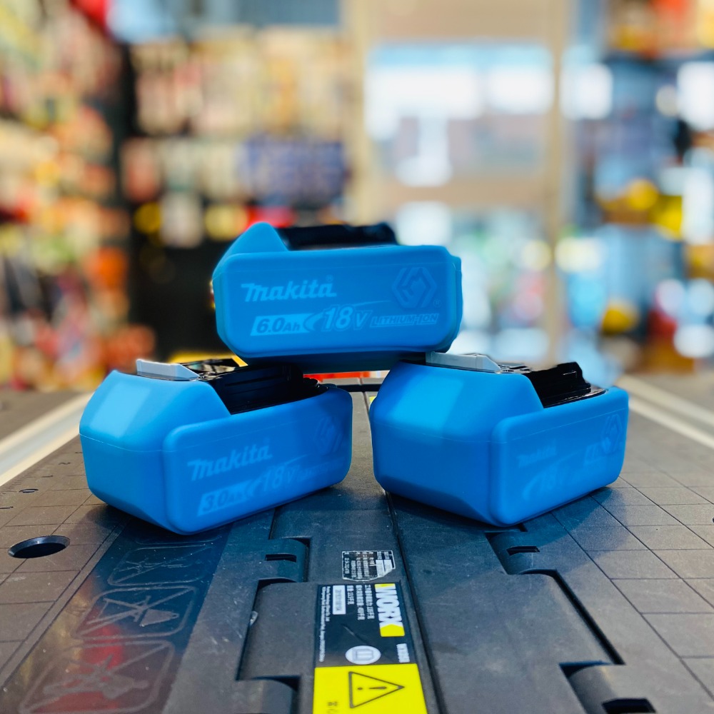 【潭子工具女戰神】牧田電池用保護套 18v 3.0 4.0 5.0 6.0電池可用 BL1860b DTD172-細節圖6