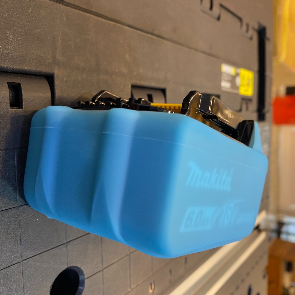 【潭子工具女戰神】牧田電池用保護套 18v 3.0 4.0 5.0 6.0電池可用 BL1860b DTD172-細節圖8