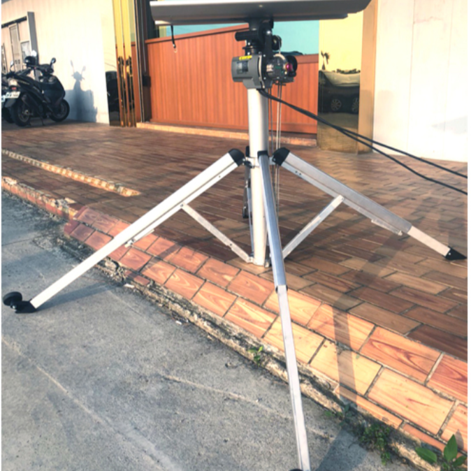 【潭子工具女戰神】國勝豐 KSF 昇降機 升降機 CM439 427cm 專利 加大角架摺疊收納冷氣空調-細節圖2