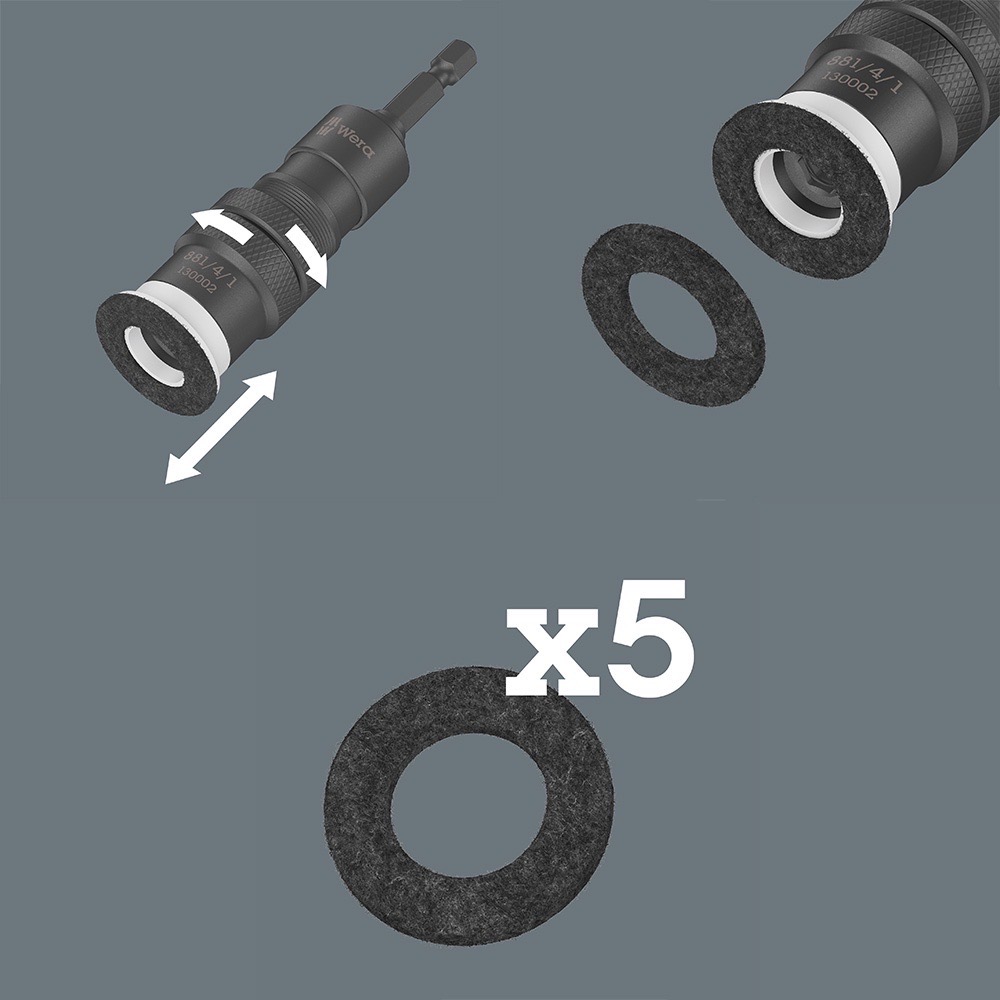 德國【WERA】 庭院施工不鏽鋼起子頭17件組-附收納包 BC ST/17-細節圖6