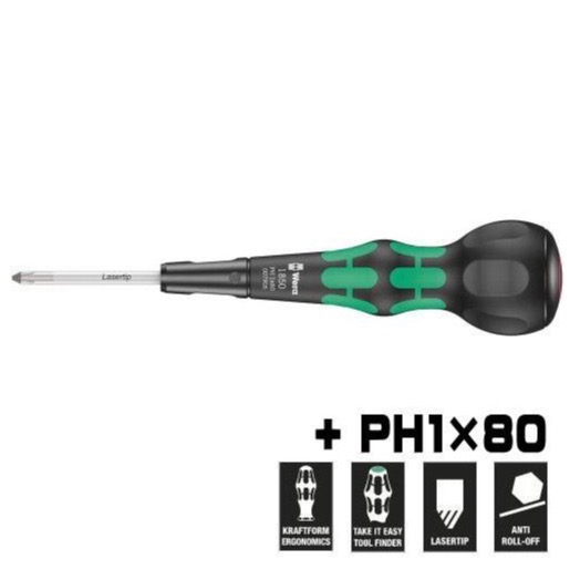 德國【WERA】日本限定版 球型怪牙螺絲起子 十字/一字起子-細節圖3