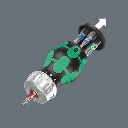 德國【WERA】Bicycle Set 5 鐵馬棘輪不鏽鋼大頭起子組-細節圖4