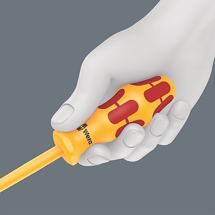 德國【WERA】 1062i黃/紅柄 絕緣十字起子 螺絲起子-細節圖5