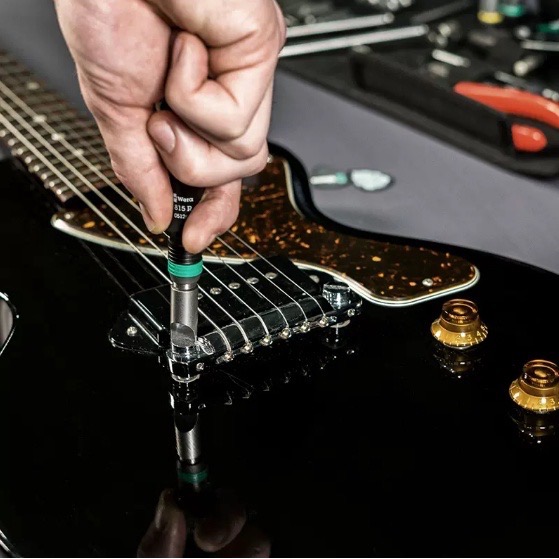 德國【WERA】 9100 專業吉他維修工具 21件組-附帆布包-細節圖2