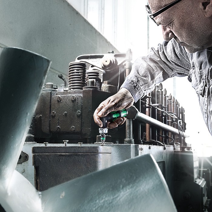 德國【WERA】頂級棘輪全方位槍型起子7件組KK-814RA 槍型起子 棘輪起子-細節圖3