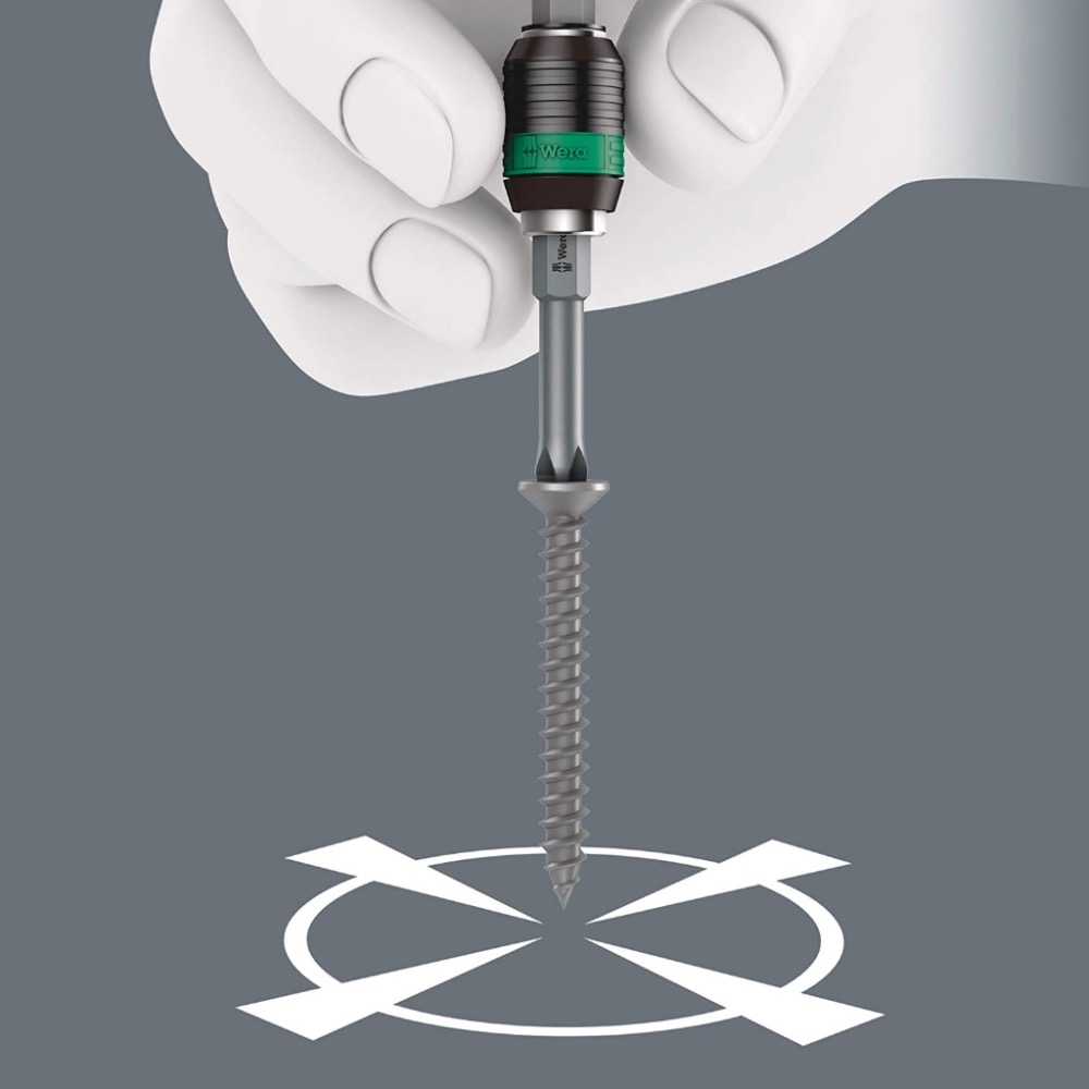 德國【WERA】416 RA T型棘輪起子手柄 附快速接頭 棘輪起子 T型手柄-細節圖6