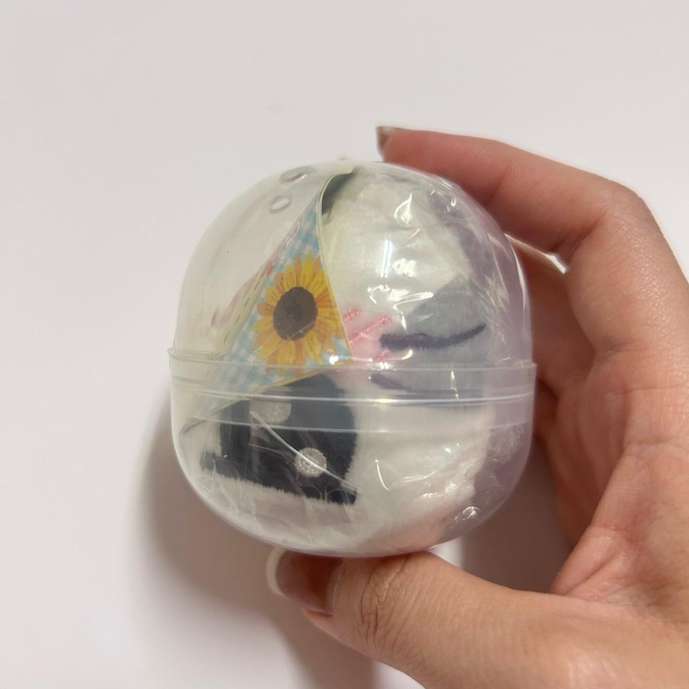 日本🇯🇵哈姆太郎 多多 扭蛋 ふわふわ臉部收納包 玩偶袋 雜貨 小物袋 公仔袋 全新未拆-細節圖3