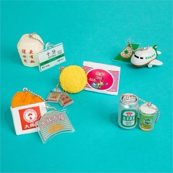 Kenelephant扭蛋 🇯🇵🇹🇼 台灣 迷你觀光扭蛋長榮航空 台灣啤酒 統一麵-細節圖2