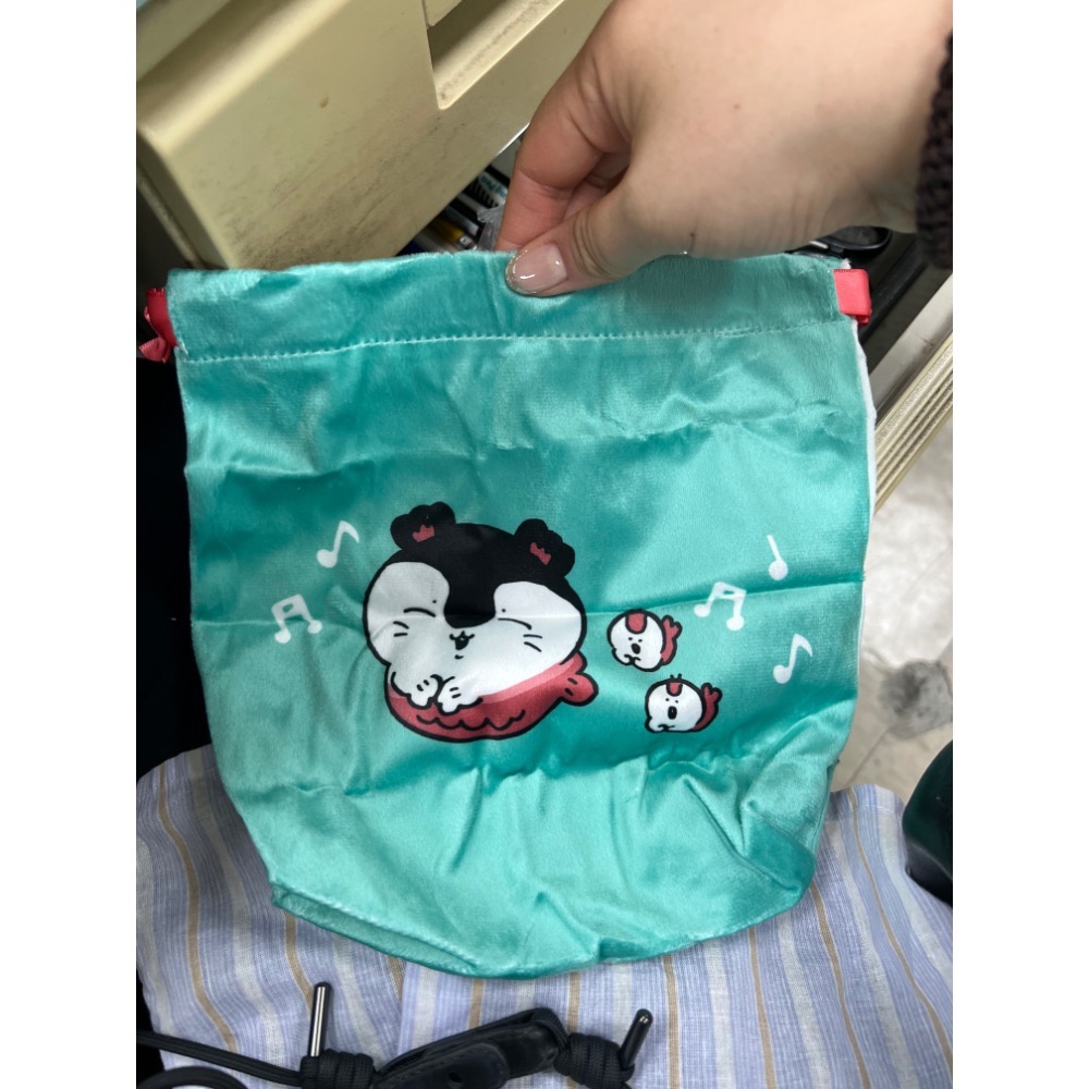 現貨吉伊卡哇人魚島的秘密束口袋扭蛋島二郎塞蓮小桃古本-細節圖2
