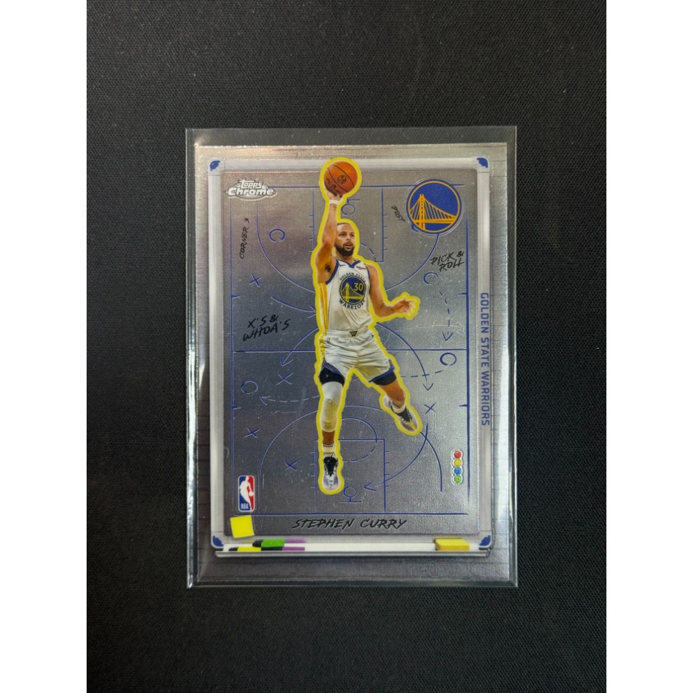 NBA Topps Stephen Curry 各式特卡.帶編.有亮大集合 定期更新1/20-規格圖1